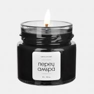 Свеча ароматическая Перец Амбра 100 SMELLHOME