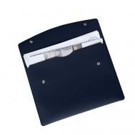 Папка - конверт формата А4 на двух кнопках из экокожи Flexpocket