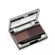 Тени-matte для бровей 2-х цветные LA ROSA