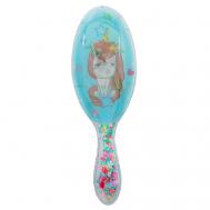 Расчёска массажная, щётка для волос с голографическим эффектом SHINEWELL