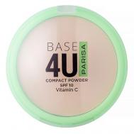 Пудра для лица прессованная Base4U PP-02 7 PARISA Cosmetics