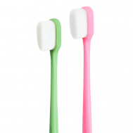 Ультра мягкая зубная щетка для чистки зубов и полости рта (10000+ щетинок) ЧИСТЫЙ ЗУБ