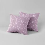 Наволочки Грань Розовые 50х70 Ночь нежна