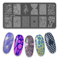 Пластина для стемпинга ногтей FORNAIL