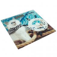 Весы напольные электронные  D-9301 "Кот моряк" Delta