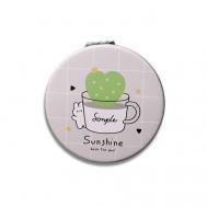 Зеркало складное "Сactus bunny sunshine" с увеличением iLikeGift