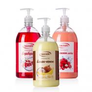 Набор жидкое мыло для рук и тела Банан-кокос, Барбарис, Тропическое личи 1 РЕЗУЛЬТАТ.ПРО