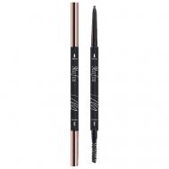 Карандаш для бровей с щеточкой MAXFINE