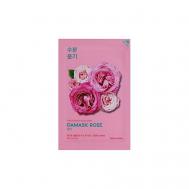 Маска для лица тканевая увлажняющая Pure Essence Mask Sheet Damask Rose 23 HOLIKA HOLIKA