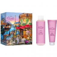 Подарочный набор WN-2404 Крем для рук и ногтей Гель для душа Цветочный LISS KROULLY