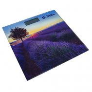 Весы напольные электронные D-9302 "Лавандовое поле" Delta