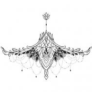 Временная переводная татуировка Бохо PRINT FACTORY