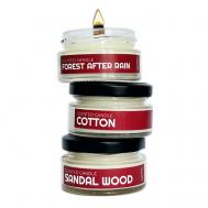 Набор ароматических свечей "Свежесть" LUMIERE