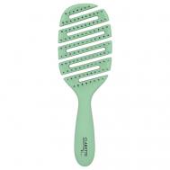 Расческа для волос массажная продувная с гибким основанием Clarette