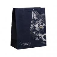 Пакет подарочный ламинированный вертикальный «Сильному духом» Дарите счастье