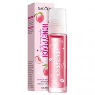 Масло для губ увлажняющее и питательное Медовый персик 8 SADOER