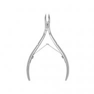 Кусачки для кутикулы 5.5 мм, закругленные ручки HANZO STEEL