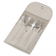 Маникюрный набор в кожанном чехле. Silver Star