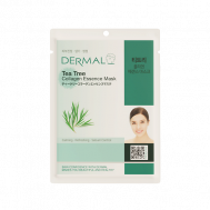 Тканевая маска с экстрактом чайного дерева и коллагеном 23 Dermal