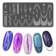 Пластина для стемпинга ногтей FORNAIL