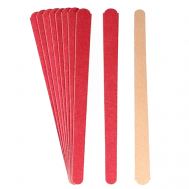 Пилка для ногтей деревянная зауженная 180/240 GET THE REASON LAKBERRY