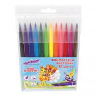 Фломастеры с кистью Юный волшебник Юнландия