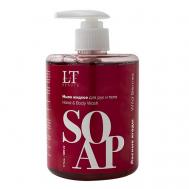 Жидкое мыло для рук и тела с дозатором Лесные ягоды 500 LA & TE BEAUTÉ