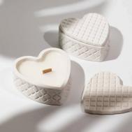 Свеча ароматическая "СЕРДЦЕ" 35 ТЕПЛО PRO FOR YOUR HOME WITH LOVE...