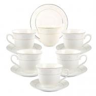 Чайный Набор Exclusive из Костяного фарфора Belle Arya home collection