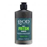 Шампунь с ментолом для ежедневного применения Daily Fresh Shampoo 220 QOD BARBER SHOP