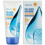 Солнцезащитный крем против морщин с коллагеном и гиалуроновой кислотой 70 LEBELAGE