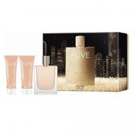 Набор Alive: Парфюмерная вода + Лосьон для тела + Гель для душа 205 BOSS