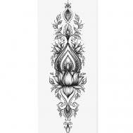 Временная переводная татуировка Лотос PRINT FACTORY