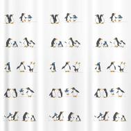 Штора для ванной  Penguins 180х180 сm Tatkraft