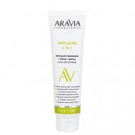 Крем для умывания + скраб + маска с AHA-кислотами Anti-Acne 3-in-1 100 Aravia Laboratories