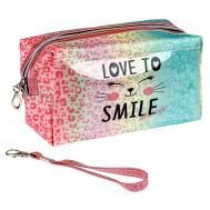 Косметичка глянцевая Love to Smile Lukky
