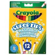 Смываемые фломастеры Super Tips Washable Crayola
