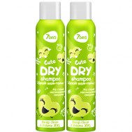 Сухой шампунь для волос, набор XXL CUTE 200 7Days