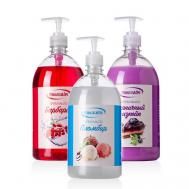 Набор жидкое мыло для рук и тела Пломбир, Барбарис, Черничный чизкейк 3000 РЕЗУЛЬТАТ.ПРО