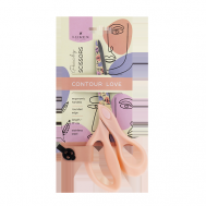 Ножницы розовые с принтом LOREX