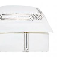 Постельное Белье Deluxia Сатин с Вышивкой 2 Сп. 200x220 Plaza Arya home collection