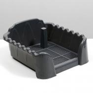 Туалет "Риф" со столбиком, для собак Пижон