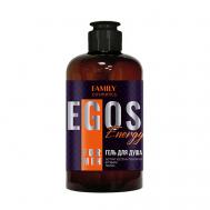 Гель для душа Energy серии EGOS for men 470 FAMILY COSMETICS