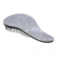 Расческа массажная Мрамор, пластик, 16х6см ЮниLook