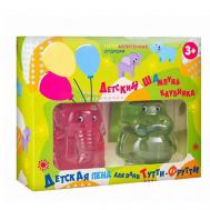 Подарочный набор детский Пена Тутти Фрути + Шампунь клубника LISS KROULLY