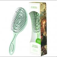 Расческа массажная, продувная для быстрой сушки волос. Распутывающая для мокрых волос ECOISTKA