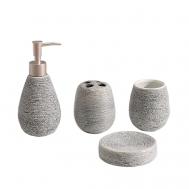 Набор аксессуаров для ванной комнаты Доляна «Камень» Доляна