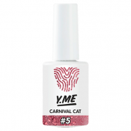Гель-лак Carnival Cat с кошачьим эффектом и блестящими шестигранниками внутри 10 Y.ME