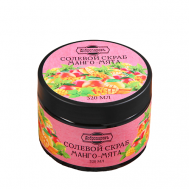 Скраб для тела солевой "Манго- мята" 320 Добропаровъ