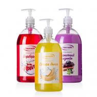 Набор жидкое мыло для рук и тела Сочная дыня, Барбарис, Черничный чизкейк 3000 РЕЗУЛЬТАТ.ПРО